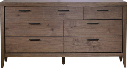 Boracay - Seven Drawer Walnut Dresser - Wild Oats Brown (2024)