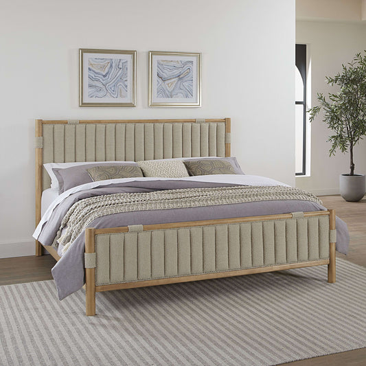 Furano - Upholstered Panel Bed