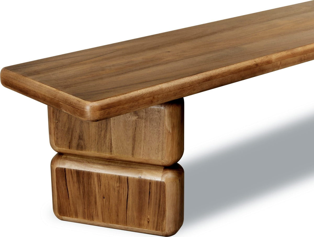 Nia - Acacia Wood Dining Bench - Lioness