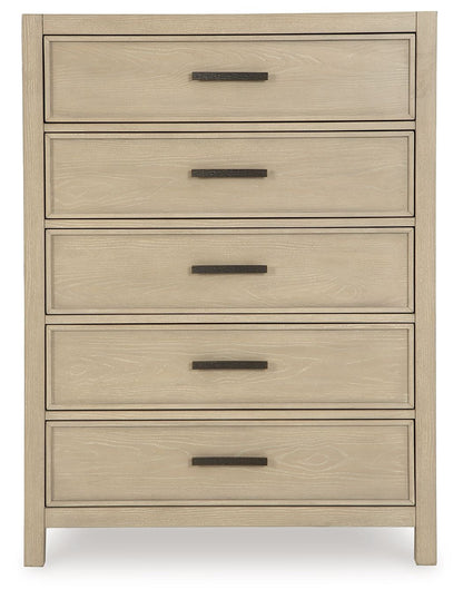 Calmoro - Five Drawer Chest - Gray