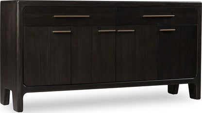 Zamba - Four Door Two Drawer Acacia Wood Sideboard - Jaguar