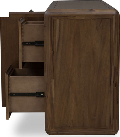 Xolani - Two Door Four Drawer Acacia Wood Sideboard - Impala