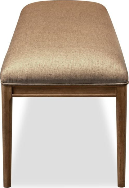 Carlisle - Upholstered Bench - Tofffee Crunch