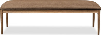 Carlisle - Upholstered Bench - Tofffee Crunch
