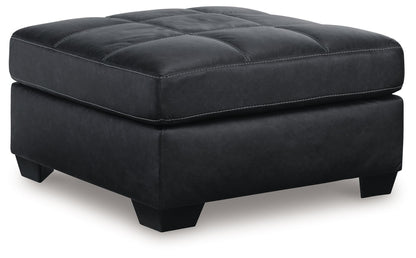 Barlin Mills - Oversized Accent Ottoman - Carbon