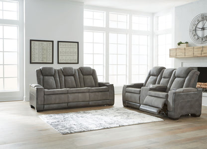 Next-Gen Durapella - Power Reclining Living Room Set