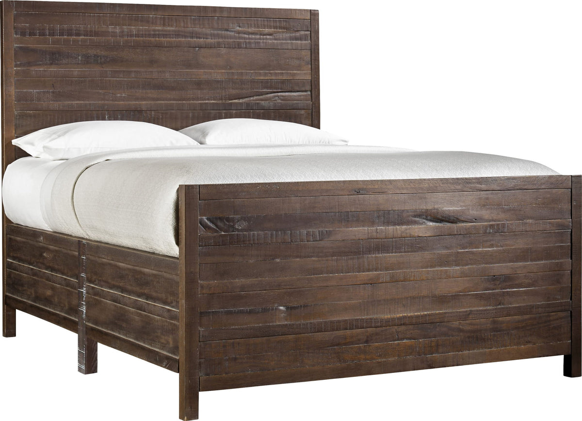Townsend - Solid Wood Panel Bed