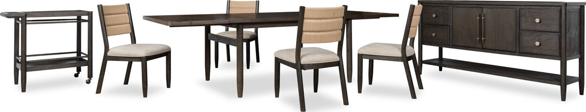 Rockport - Double Extension Dining Table - Yin