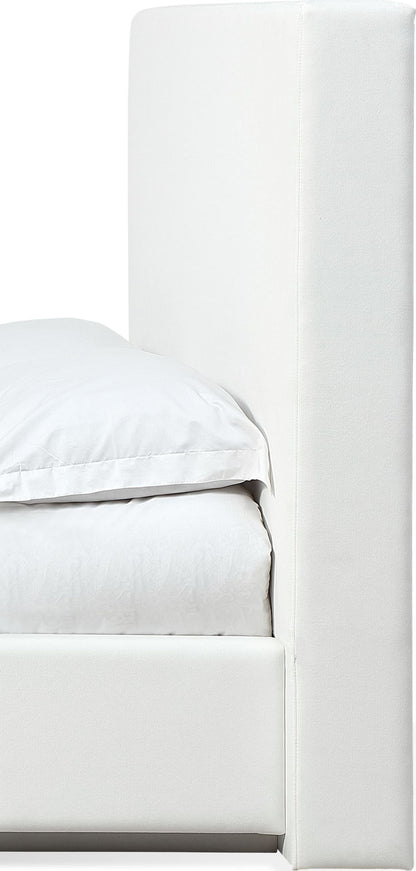 One - Full Upholstered Footboard Storage Bed - Pearl (2026)