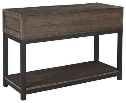 Johurst - Sofa Table - Grayish Brown