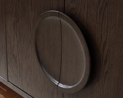 Veeda - Accent Cabinet - Dark Brown