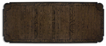 Maylee - Dining Extension Table - Dark Brown