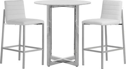 Amalfi - Metal Back Bar Stool (Set of 2)