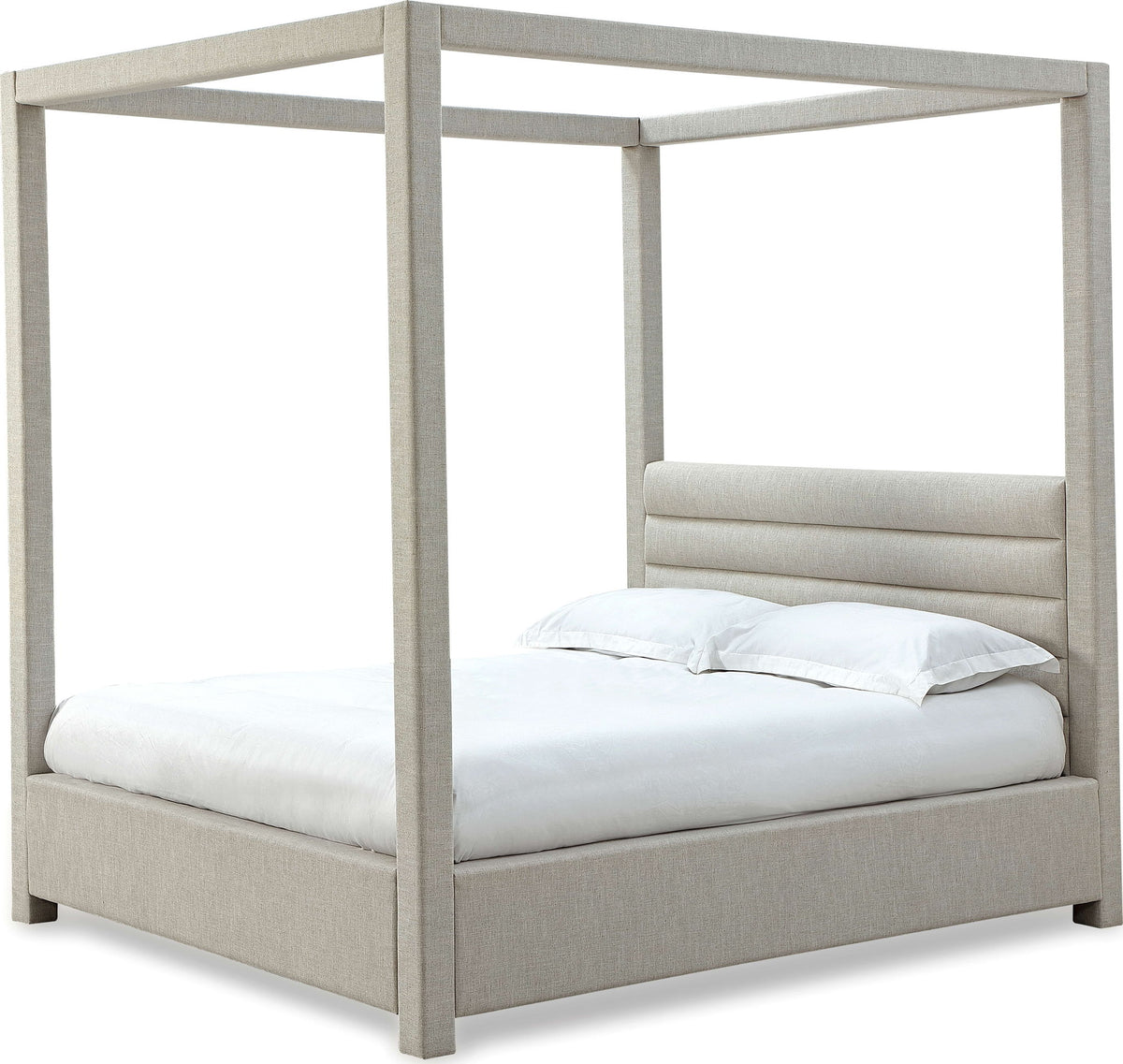 Virgil Rockford - Upholstered Canopy Bed