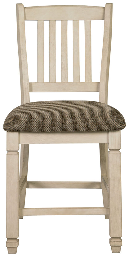 Bolanburg - Upholstered Barstool (Set of 2) - Beige