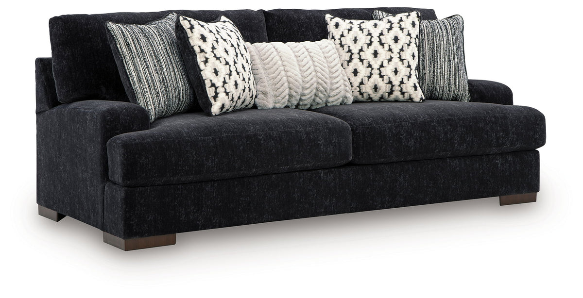 Whitmore Manor - Sofa - Black Pearl