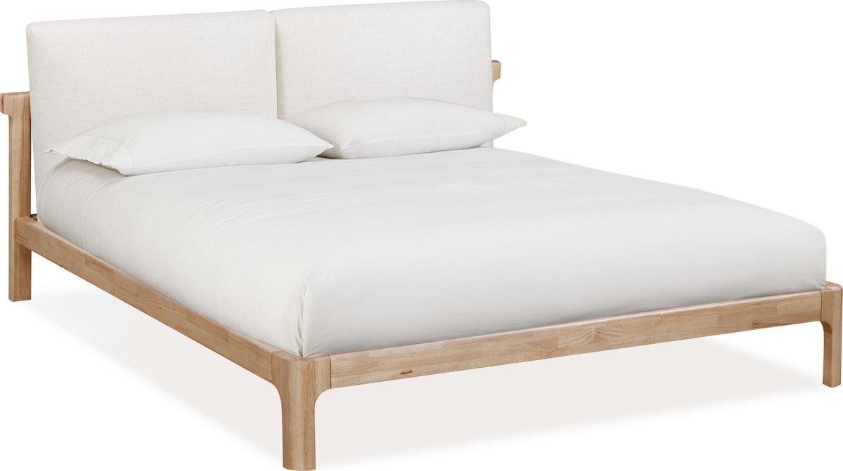 Furano - Upholstered Two Cushion Platform Bed