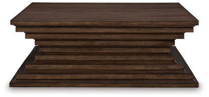 Hannodream - Square Cocktail Table - Warm Brown
