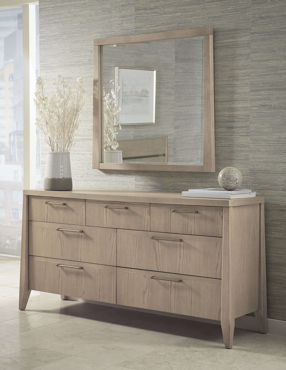 Sumire - Wall Or Dresser Mirror - Ginger