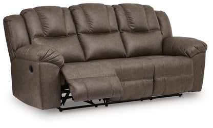 Lowilla - 2 Pc. - Reclining Sofa And Loveseat - Driftwood
