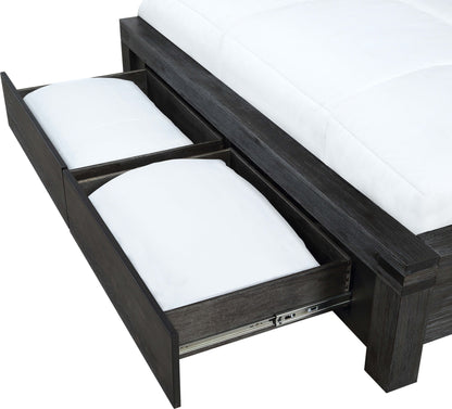 Meadow - Solid Wood Footboard Storage Bed
