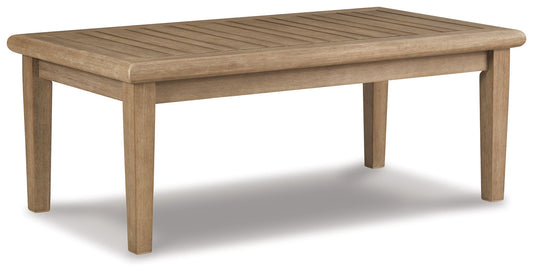 Gerianne - Rectangular Cocktail Table - Brown