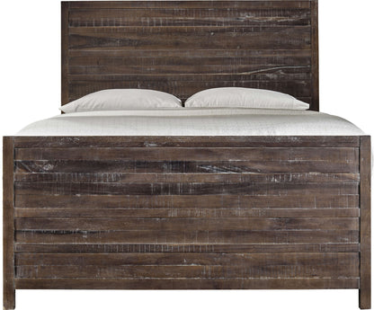 Townsend - Solid Wood Panel Bed