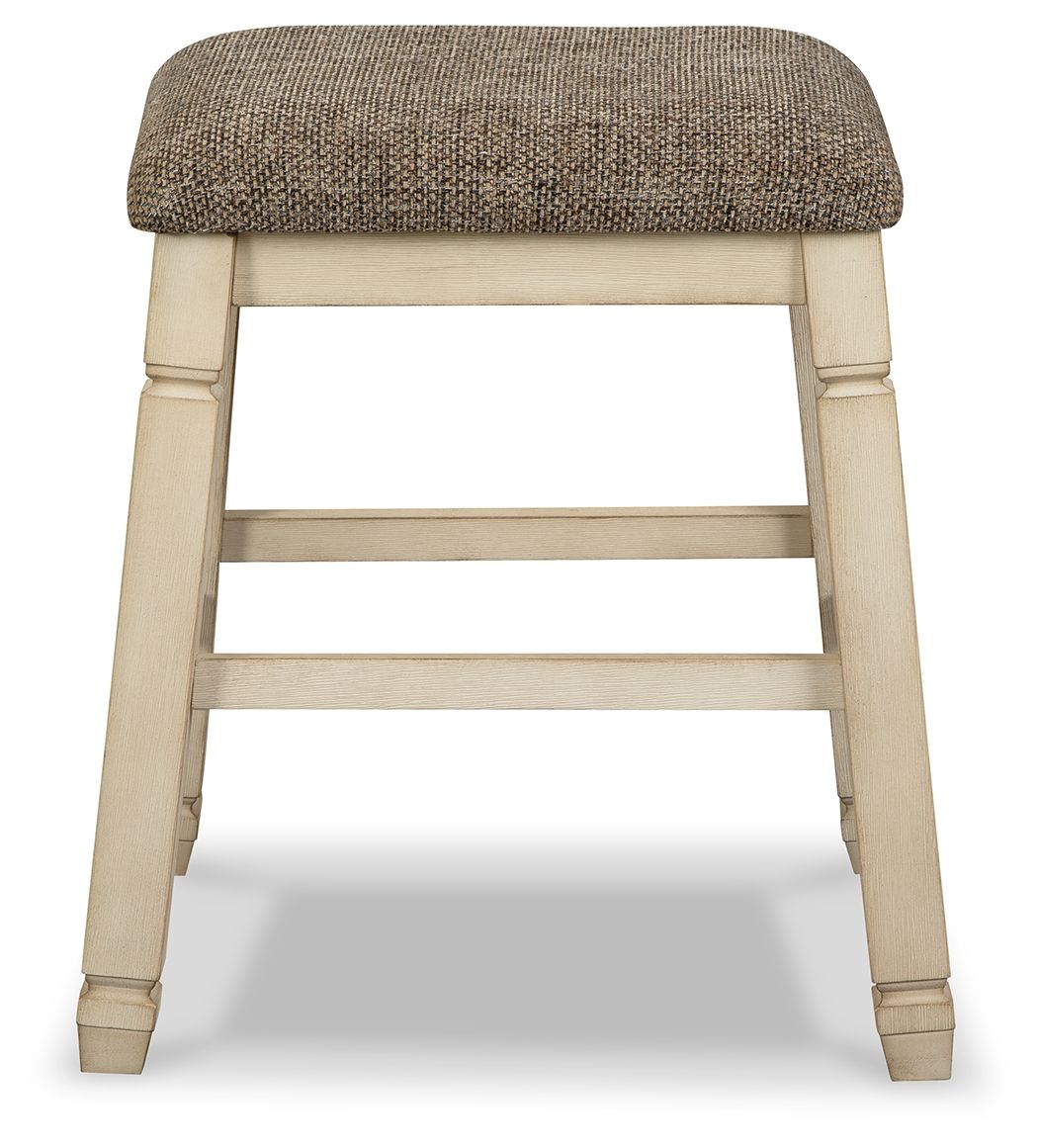 Bolanburg - Upholstered Stool (Set of 2) - Beige