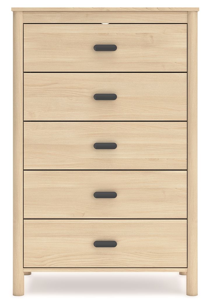 Cabinella - Five Drawer Chest - Tan