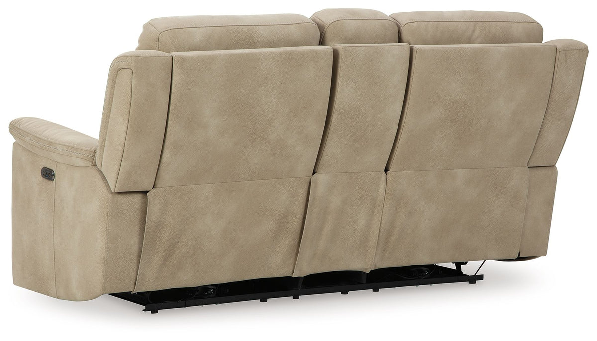 Next-Gen Durapella - Reclining Power Loveseat With Console