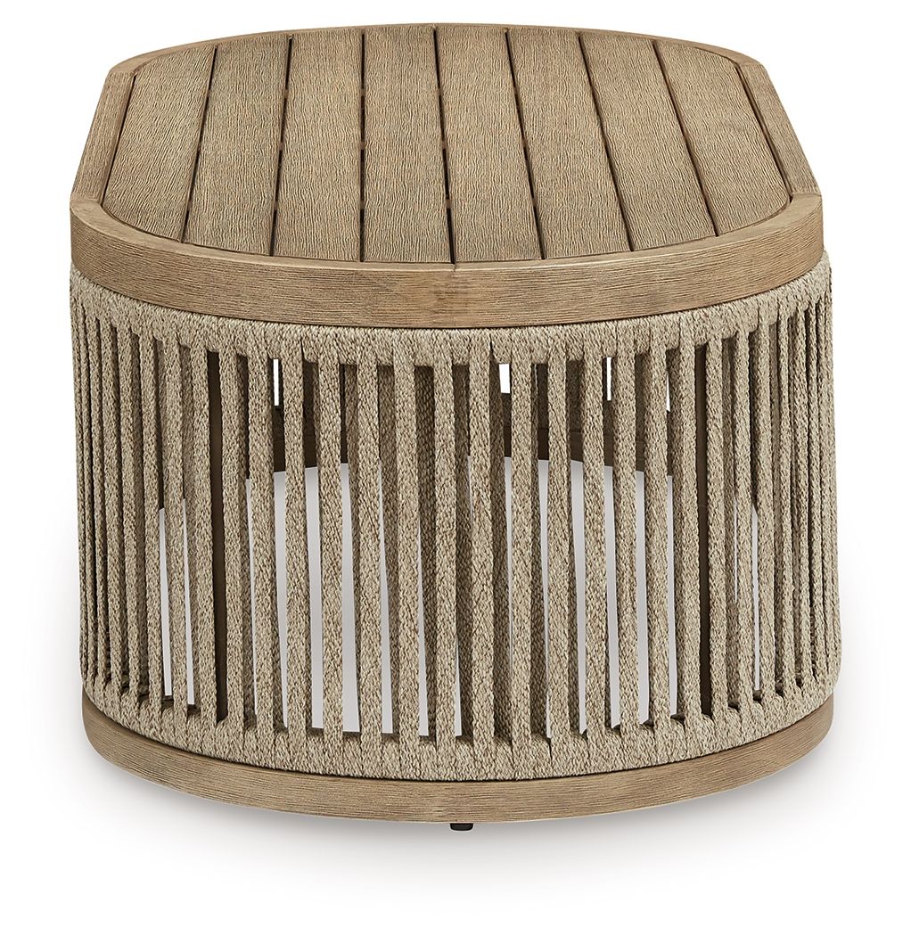 Serena Shores - Rectangular Cocktail Table - Beige