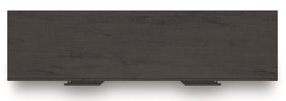 Prendonea - Six Drawer Dresser - Charcoal