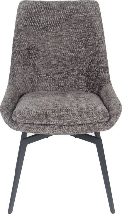 Ceo - 180 Degree Return Swivel Upholstered Dining Chair (Set of 2)