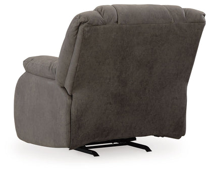 First Base - Rocker Recliner - Gunmetal