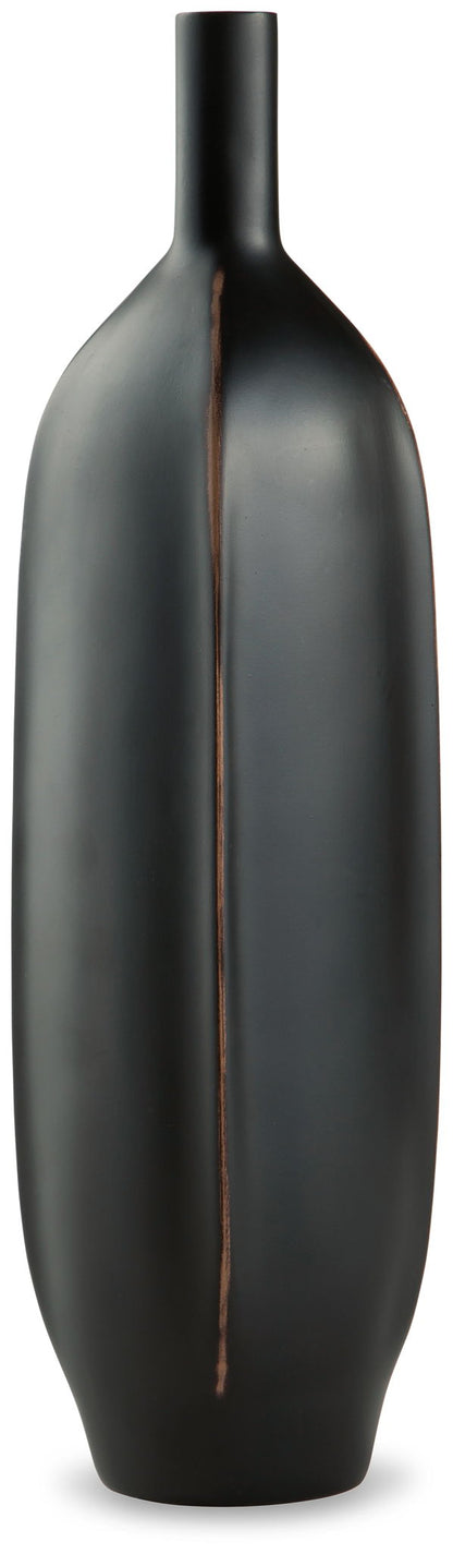 Rhaveney - Vase (Set of 3) - Large - Black