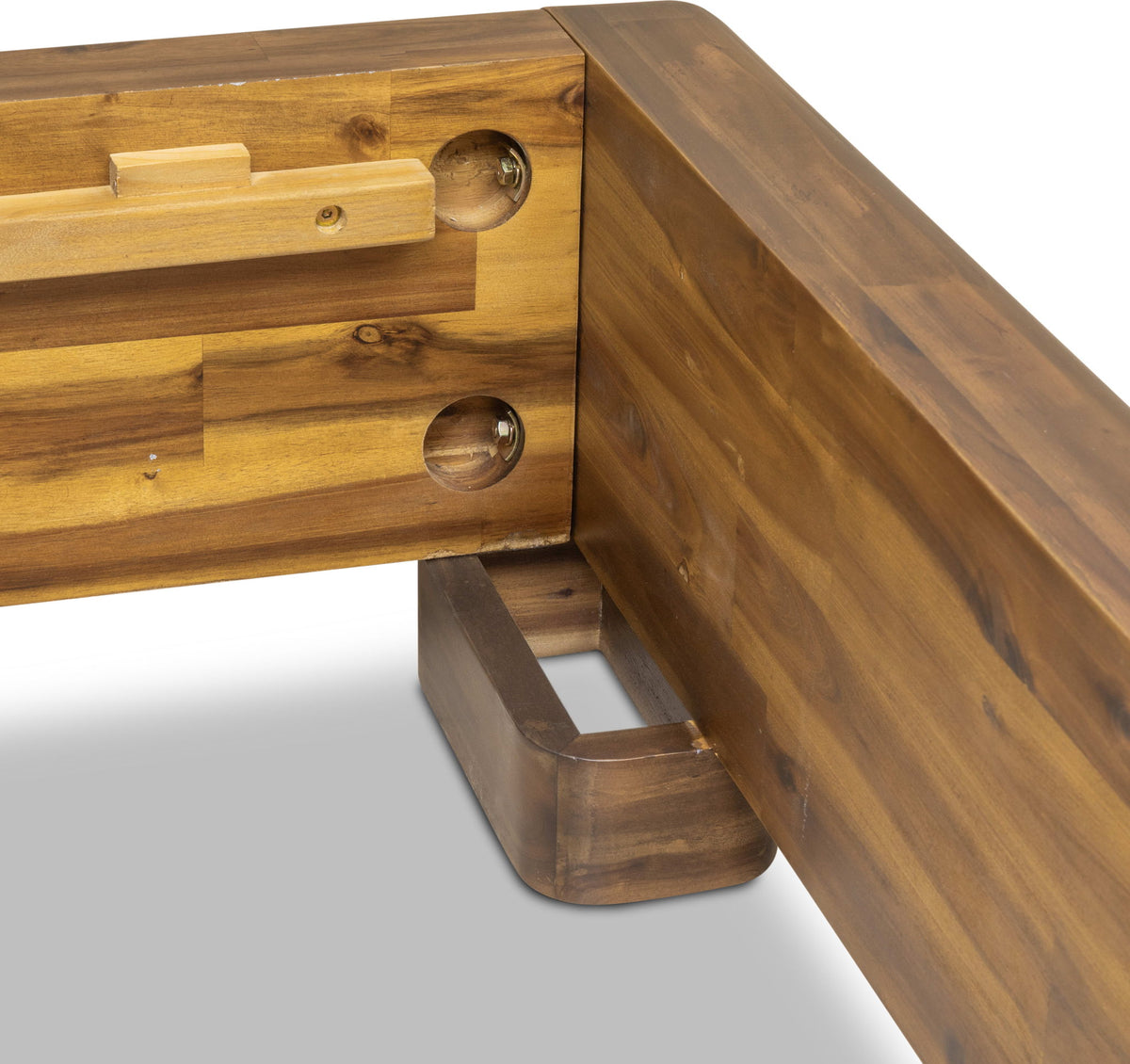 Boka - Chenille Upholstered Platform Bed