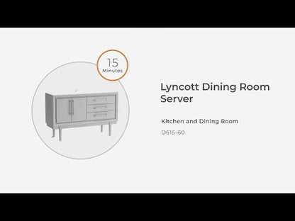 Lyncott - Dining Room Server - Brown